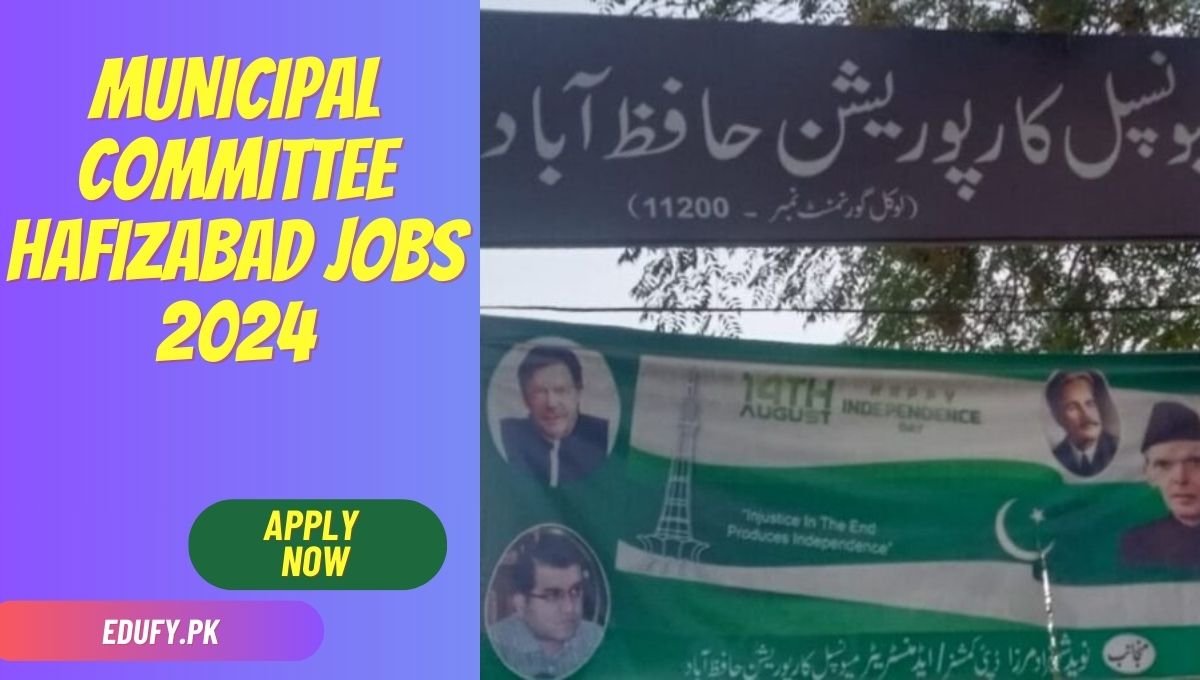 Municipal Committee Hafizabad Jobs 2024