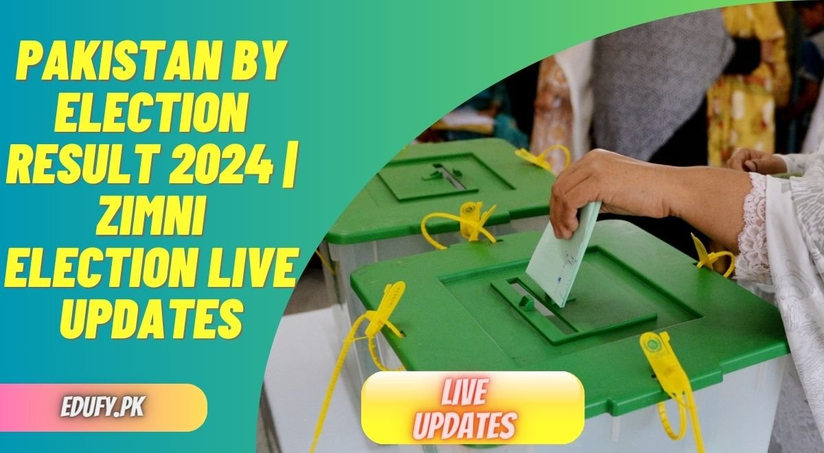 Pakistan By Election Result 2024 | Zimni Election Live Updates