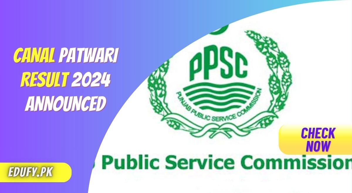 Canal Patwari Result 2024 Announced PPSC Revised