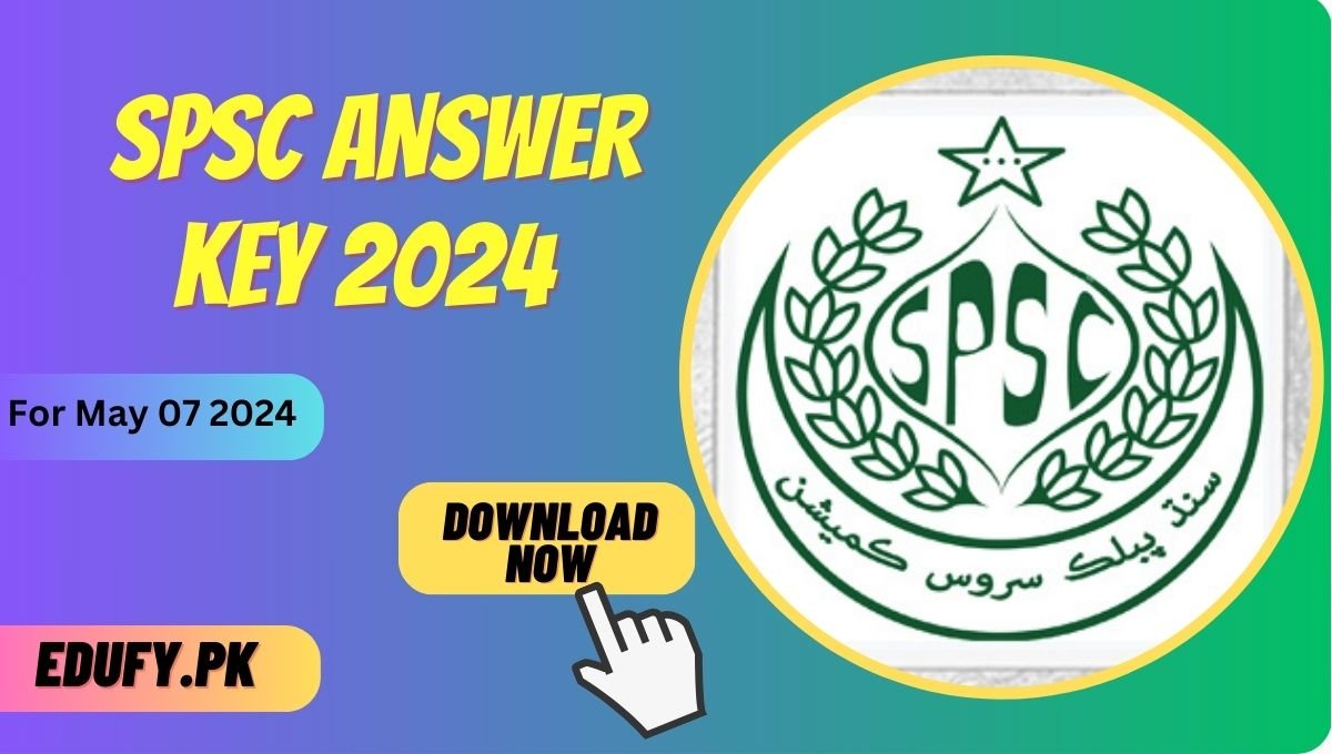 SPSC Answer key 2024 May 07 Download in PDF