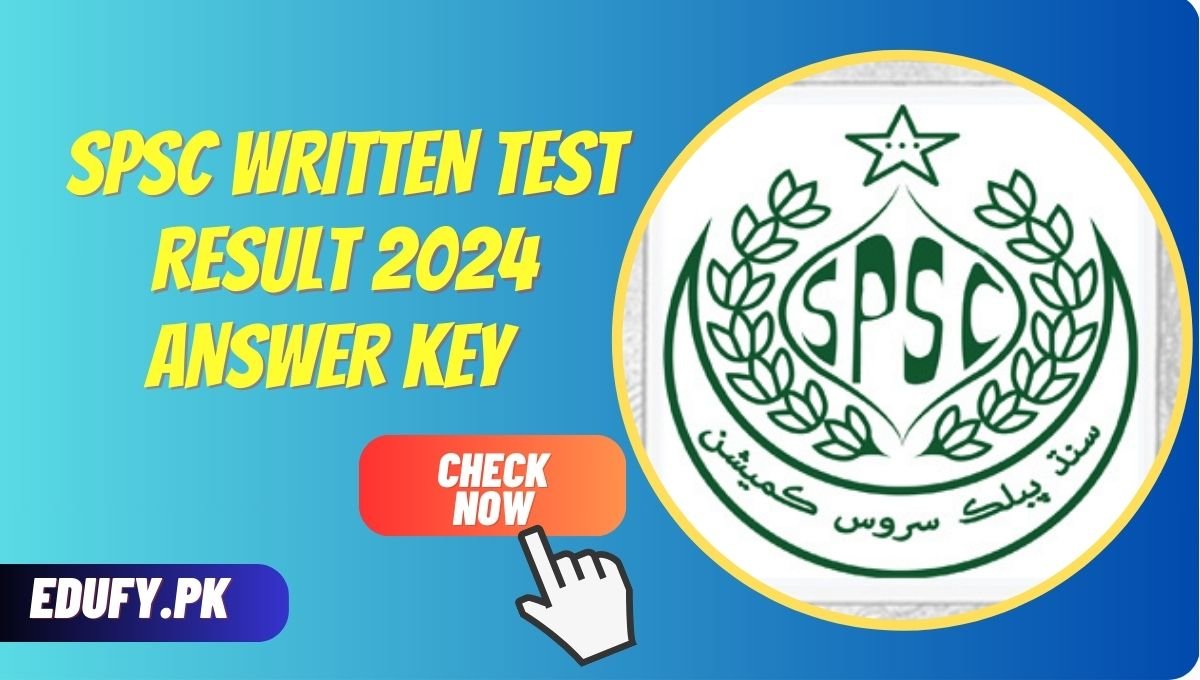 SPSC Written Test Result 2024 Answer key