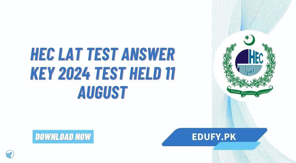 HEC LAT Test Answer Key 2024 Test Held 11 August