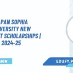 Japan Sophia University New Student Scholarships | 2024-25