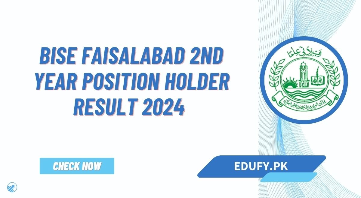 BISE Faisalabad Board 12th Class 2nd Year Position Holder Result 2024 Announced