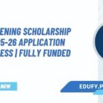 Chevening Scholarship 2025-26